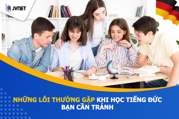 những lỗi thường gặp khi học tiếng Đức