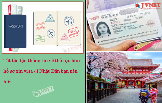 hộ chiếu xin visa đi Nhật