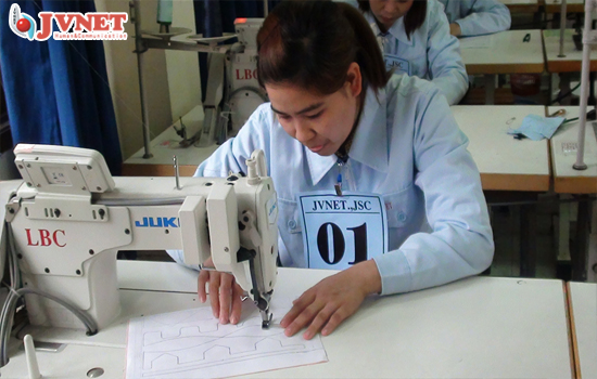 xuất khẩu lao động Nhật Bản ngành may mặc 